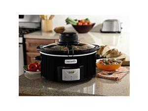 Crock-Pot 6-quart iStir Automatic Stirring Slow Cooker Color Black Crock-Pot 6-quart iStir Automatic Stirring Slow Cooker Color Black