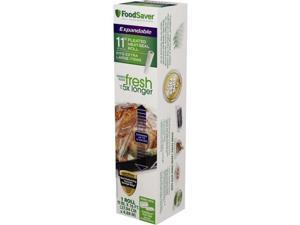 FoodSaver 11 in x 16 ft Expandable Heat-Seal Roll FoodSaver 11 in x 16 ft Expandable Heat-Seal Roll