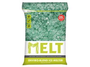 MELT 25 lb. Resealable Bag Premium Enviro-Blend Ice Melter w/ CMA - MELT25EB MELT 25 lb. Resealable Bag Premium Enviro-Blend Ice Melter w/ CMA - MELT25EB