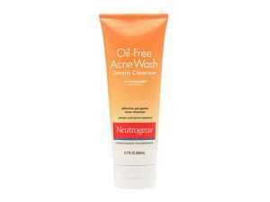 Neutrogena Oil-Free Cream Cleanser Salicylic Acid Acne Treatment 6.7 fl oz 200 ml Neutrogena Oil-Free Cream Cleanser Salicylic Acid Acne Treatment 6.7 fl oz 200 ml