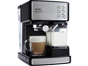 Mr. Coffee Cafe Barista Espresso Maker, BVMC-ECMP1000, Black/Silver Mr. Coffee Cafe Barista Espresso Maker, BVMC-ECMP1000, Black/Silver