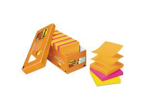 Post-it Pop-up Super Sticky Notes, 3" x 3" Refill, Rio de Janeiro Colors, 90 Sheets/Pad, 8 pk. Post-it Pop-up Super Sticky Notes, 3" x 3" Refill, Rio de Janeiro Colors, 90 Sheets/Pad, 8 pk.