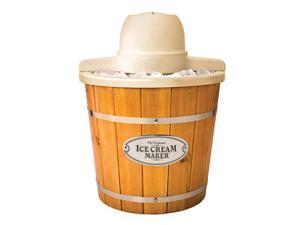 Nostalgia Vintage Collection Wood Bucket Ice Cream Maker,4-Quart Nostalgia Vintage Collection Wood Bucket Ice Cream Maker,4-Quart