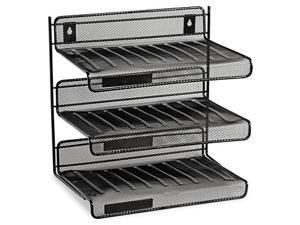Eldon Expressions Mesh 3 Tier Desk Shelf Unit Eldon Expressions Mesh 3 Tier Desk Shelf Unit