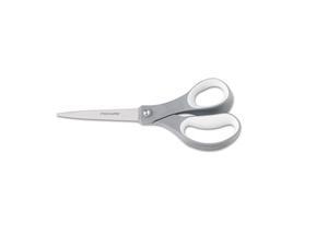 Fiskars Softgrip Scissors - 8" Length - Straight - Stainless Steel pack of 2 Fiskars Softgrip Scissors - 8" Length - Straight - Stainless Steel pack of 2