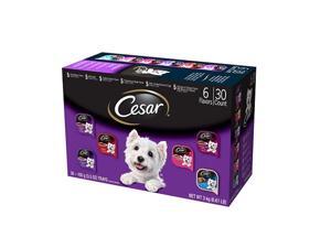 Cesar Canine Cuisine Wet Dog Food, Variety Pack 3.5 oz., 30 c Cesar Canine Cuisine Wet Dog Food, Variety Pack 3.5 oz., 30 c