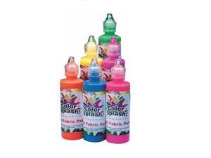 Color Splash! Neon Fabric Paint, 4 oz, Set of 6 Color Splash! Neon Fabric Paint, 4 oz, Set of 6
