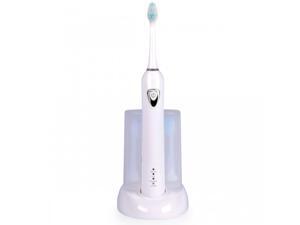 Crystal Care Plus Professional Sonic Toothbrush w/ UV Sanitizer - White Crystal Care Plus Professional Sonic Toothbrush w/ UV Sanitizer - White