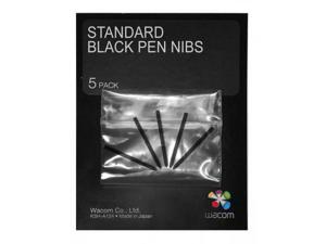 WACOM Standard Pen Nibs (ACK-20001) - Digital pen nib - black (pack of 5 ) WACOM Standard Pen Nibs (ACK-20001) - Digital pen nib - black (pack of 5 )