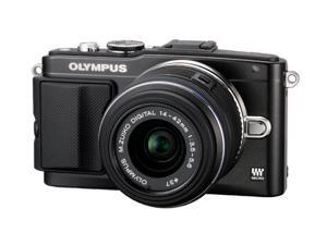 OLYMPUS PEN Lite E-PL5 black + M.Zuiko Digital 14-42mm II lens + FL-LM1 flash OLYMPUS PEN Lite E-PL5 black + M.Zuiko Digital 14-42mm II lens + FL-LM1 flash