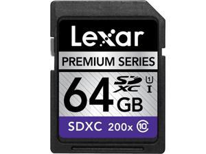 LEXAR SDXC UHS-I Premium 200x memory card - 64 GB - Classe 10 LEXAR SDXC UHS-I Premium 200x memory card - 64 GB - Classe 10