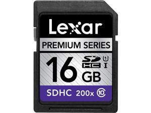 LEXAR SDHC Premium Series - Flash memory card - 16 GB - Class 10 LEXAR SDHC Premium Series - Flash memory card - 16 GB - Class 10