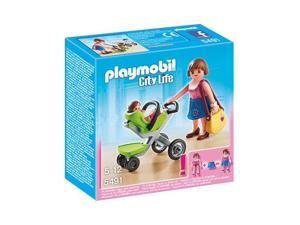 PLAYMOBIL City Life - Mother with infant stroller - 5491 PLAYMOBIL City Life - Mother with infant stroller - 5491