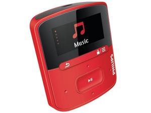 PHILIPS GoGear RaGa MP3 player - 4 GB, red PHILIPS GoGear RaGa MP3 player - 4 GB, red