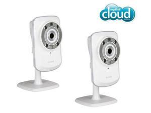 D-LINK Pack of Two DCS-932L mydlink Wireless-N Network Cameras with night vision D-LINK Pack of Two DCS-932L mydlink Wireless-N Network Cameras with night vision