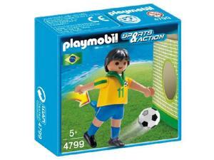 PLAYMOBIL Sports and Action - Football - Brazil team player - 4799 PLAYMOBIL Sports and Action - Football - Brazil team player - 4799