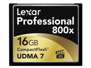 LEXAR Compact Flash Professional UDMA7 memory card 16 Gb (800x) LEXAR Compact Flash Professional UDMA7 memory card 16 Gb (800x)
