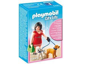 PLAYMOBIL City Life - Woman with puppies - 5490 PLAYMOBIL City Life - Woman with puppies - 5490