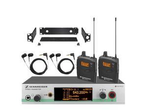 Sennheiser EW 300 2 IEM G3 (A-Band) Wireless Dual In Ear Monitors Sennheiser EW 300 2 IEM G3 (A-Band) Wireless Dual In Ear Monitors