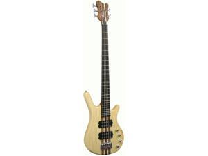 Kona Guitars KWB5A 5 String Ash Wood Electric Bass Guitar Kona Guitars KWB5A 5 String Ash Wood Electric Bass Guitar