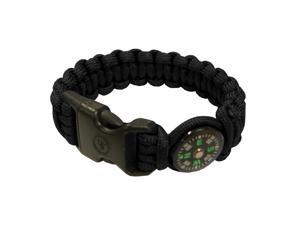 Ultimate Survival Technologies Para 550 Survival Compass Bracelet, Black Ultimate Survival Technologies Para 550 Survival Compass Bracelet, Black