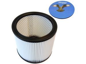 HQRP H12 Washable and reusable Cartridge Filter fits Shop-Vac 903-04-00 / 903-04 / 90304 (Type U) Wet / Dry Vacuum plus HQRP Coaster HQRP H12 Washable and reusable Cartridge Filter fits Shop-Vac 903-04-00 / 903-04 / 90304 (Type U) Wet / Dry Vacuum plus HQRP Coaster