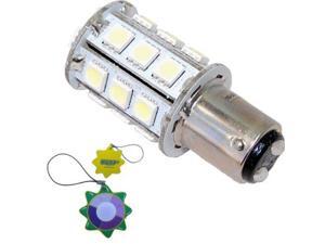 HQRP BA15D 5050 SMD White LED Bulb 12V 24V Boat Marine Light 1076 1142 68 90 plus HQRP UV Meter HQRP BA15D 5050 SMD White LED Bulb 12V 24V Boat Marine Light 1076 1142 68 90 plus HQRP UV Meter
