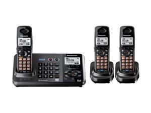 Panasonic KX-TG9382T + (1) KX-TGA939 2 Line DECT 6.0 Handset Expandable Cordless Phone Panasonic KX-TG9382T + (1) KX-TGA939 2 Line DECT 6.0 Handset Expandable Cordless Phone