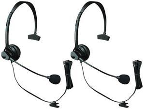 Panasonic KX-TCA60 - 2 Pack For ATT phones Over The Head Headset Panasonic KX-TCA60 - 2 Pack For ATT phones Over The Head Headset