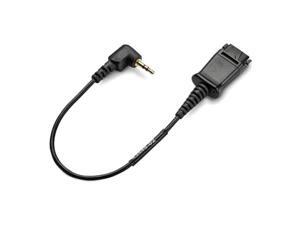 Plantronics Cisco Phones 2.5mm to QD Cable Quick Disconnect Adapter Plantronics Cisco Phones 2.5mm to QD Cable Quick Disconnect Adapter