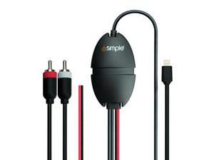 ISIMPLE AOAIS7505B Audio Playback And Charging Cable With Rca Output For Apple Devices With Lightning Connector ISIMPLE AOAIS7505B Audio Playback And Charging Cable With Rca Output For Apple Devices With Lightning Connector