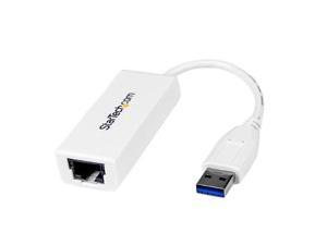 StarTech RA3022W StarTech.com USB 3.0 to Gigabit Ethernet NIC Network Adapter - 10/100/1000 Network Adapter - USB to Ethernet LAN Adapter - USB to RJ45 StarTech RA3022W StarTech.com USB 3.0 to Gigabit Ethernet NIC Network Adapter - 10/100/1000 Network Adapter - USB to Ethernet LAN Adapter - USB to RJ45
