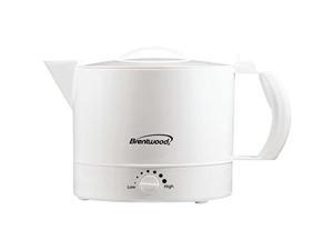 BRENTWOOD BTWKT32WW Brentwood Kt-32w 32-ounce Plastic Hot Pot BRENTWOOD BTWKT32WW Brentwood Kt-32w 32-ounce Plastic Hot Pot