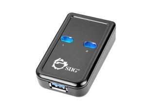 SIIG JUSW0012S1B SIIG SuperSpeed USB 3.0 Switch 2-to-1 Adapter (JU-SW0012-S1) SIIG JUSW0012S1B SIIG SuperSpeed USB 3.0 Switch 2-to-1 Adapter (JU-SW0012-S1)