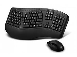 Adesso WKB1500GBB Adesso Tru-Form 1500 Wireless Ergonomic Keyboard and Laser Mouse for Win 8/7/Vista/XP/2000 Adesso WKB1500GBB Adesso Tru-Form 1500 Wireless Ergonomic Keyboard and Laser Mouse for Win 8/7/Vista/XP/2000