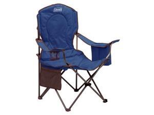 Coleman Oversized Quad Chair With Cooler - Blue Adult Quad Chair W/cooler Coleman Oversized Quad Chair With Cooler - Blue Adult Quad Chair W/cooler