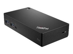 ThinkPad USB 3.0 Pro Dock Lenovo ThinkPad USB 3.0 Pro Dock-US - for Notebook/Tablet PC - USB 3.0 - 2 x USB 2.0 - 3 x USB 3.0 - Network (RJ-45) - Microphone - Docking ThinkPad USB 3.0 Pro Dock Lenovo ThinkPad USB 3.0 Pro Dock-US - for Notebook/Tablet PC - USB 3.0 - 2 x USB 2.0 - 3 x USB 3.0 - Network (RJ-45) - Microphone - Docking