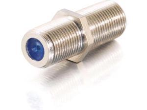 C2G 27309 C2G F-Type 2 GHz Video Coupler - 1 x F Connector Female - 1 x F Connector Female - Silver C2G 27309 C2G F-Type 2 GHz Video Coupler - 1 x F Connector Female - 1 x F Connector Female - Silver