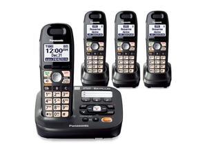 Panasonic KX-TG6592T + (2) TGA659T DECT 6.0 Plus 1.9GHz 4 Handset Cordless Phone Panasonic KX-TG6592T + (2) TGA659T DECT 6.0 Plus 1.9GHz 4 Handset Cordless Phone