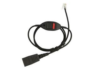 Jabra Quick Disconnect Supervisory Cord With Mute Jabra Quick Disconnect Supervisory Cord With Mute