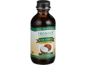 Frontier Coconut Flavor -- 2 fl oz Frontier Coconut Flavor -- 2 fl oz