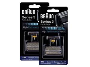 Braun 6000FC/31B 2-Pack Replacement Foil and CutterPack 6000FC/ 31B Braun 6000FC/31B 2-Pack Replacement Foil and CutterPack 6000FC/ 31B