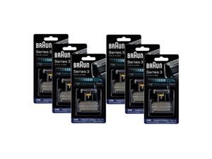 Braun 6000FC/31B 6-Pack Replacement Foil and CutterPack 6000FC/ 31B Braun 6000FC/31B 6-Pack Replacement Foil and CutterPack 6000FC/ 31B