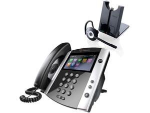 Polycom 2200-44600-001 VVX 600 Business Media Phone with AC Power Supply Polycom 2200-44600-001 VVX 600 Business Media Phone with AC Power Supply