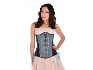 Blue Stripe Captain Corset Blue Stripe Captain Corset