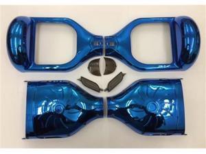 Replacement Blue Chrome Skin Smart 2 Wheel Self Balance Hoverboard Scooter Cover Shell Repair DIY Replacement Blue Chrome Skin Smart 2 Wheel Self Balance Hoverboard Scooter Cover Shell Repair DIY