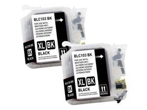 2-PACK Compatible Brother LC103 XL (LC103BK) High Capacity Black Ink Cartridges 2-PACK Compatible Brother LC103 XL (LC103BK) High Capacity Black Ink Cartridges