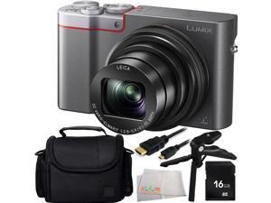 Panasonic Lumix DMC-ZS100 Digital Camera (Silver) 16GB Bundle 5PC Accessory Kit Includes 16GB Memory Card + Pistol Grip/Table Top Tripod + Micro HDMI Cable + Carrying Case + Microfiber Cleaning Cloth Panasonic Lumix DMC-ZS100 Digital Camera (Silver) 16GB Bundle 5PC Accessory Kit Includes 16GB Memory Card + Pistol Grip/Table Top Tripod + Micro HDMI Cable + Carrying Case + Microfiber Cleaning Cloth