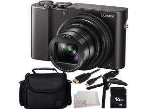 Panasonic Lumix DMC-ZS100 Digital Camera (Black) 16GB Bundle 5PC Accessory Kit Includes 16GB Memory Card + Pistol Grip/Table Top Tripod + Micro HDMI Cable + Carrying Case + Microfiber Cleaning Cloth Panasonic Lumix DMC-ZS100 Digital Camera (Black) 16GB Bundle 5PC Accessory Kit Includes 16GB Memory Card + Pistol Grip/Table Top Tripod + Micro HDMI Cable + Carrying Case + Microfiber Cleaning Cloth