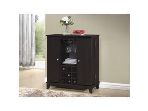 Baxton Studio Derremer Contemporary Dark Brown Bar Cabinet Baxton Studio Derremer Contemporary Dark Brown Bar Cabinet
